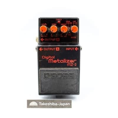 Vintage BOSS Digital Metalizer distortion pedal labeled MZ-2